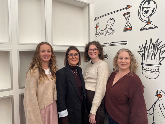 From left: Zoe Anderson-Howell, Sharna Eaddy, Debra Sheerin and Eilish Hare