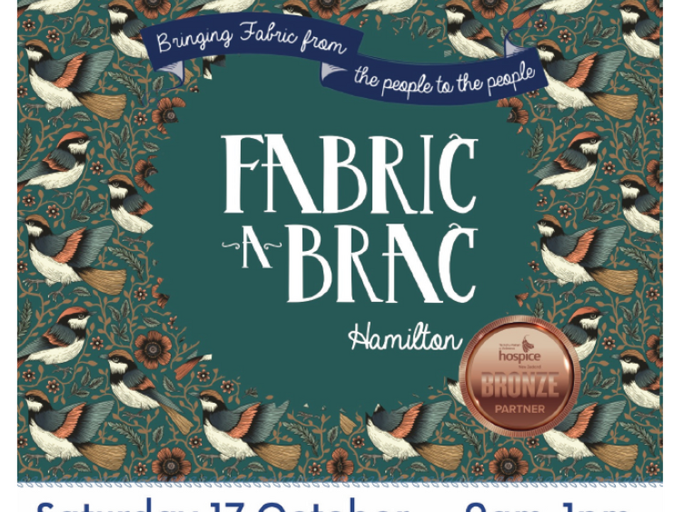 Fabric-a-brac is coming to Hamilton
